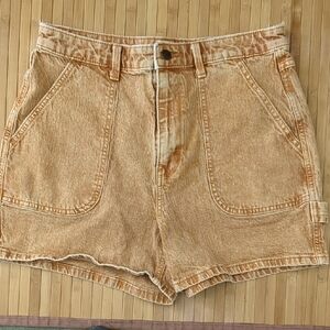 Universal Thread Women's Brown Tan Denim Jean Shorts, Size 10